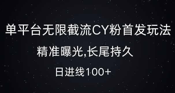 20241118011103-673a942750dee.jpg 单平台无限截流创业粉首发玩法,精准曝光,长尾持久,日引流100+【揭秘】