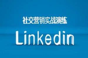 社交营销实战演练之Linkedin营销课程,B2B跨境外贸的新出路网赚项目-副业赚钱-互联网创业-资源整合三网合壹|项目站